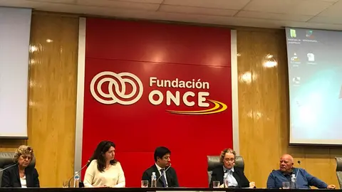 Ponentes de la jornada 'Diferentes formas de violencia ejercida sobre las mujeres y niñas con discapacidad'