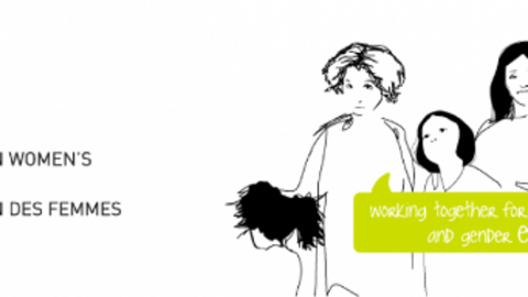 Logotipo del Lobby Europeo de Mujeres (EWL) 