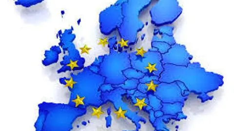 Mapa de los países miembros de la UE