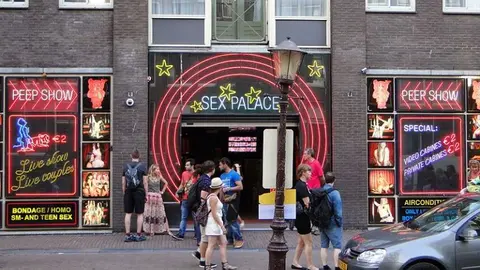 Detalle de una calle holandesa