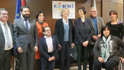 La Fundación CERMI Mujeres y el CERMI repasan con la secretaria de Estado de Discapacidad de Francia la agenda política de las personas con discapacidad y sus familias