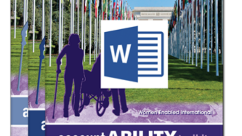 Kit de herramientas de accountABILITY: recurso sobre derechos humanos, género y discapacidad