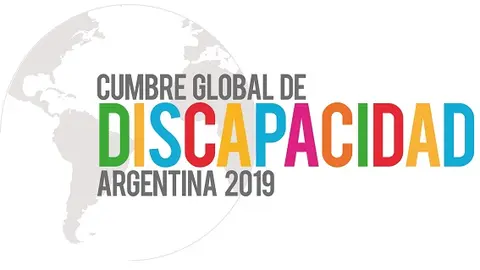 Logotipo de la segunda “Cumbre global de discapacidad” 