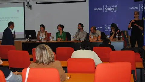 Momento de la jornada "Madrid sin barreras"""