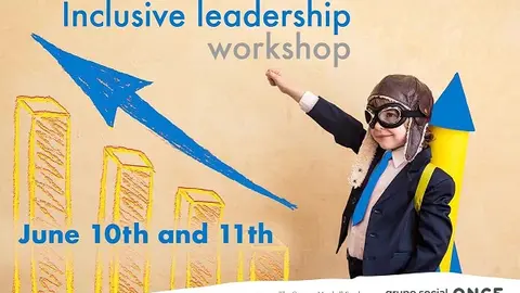 Cartel de Inclusive Leadership Workshop