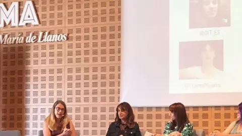 Momento durante el I Encuentro Intergeracional Feminista 