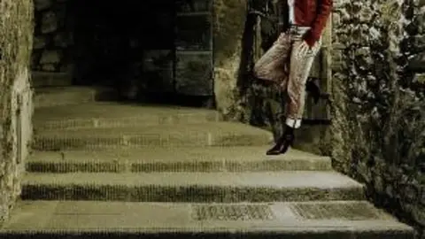 Imagen de una mujer de otra época prostituyéndose