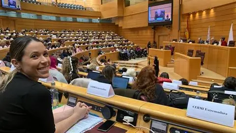 Laura Ramos, Técnica CERMI Extremadura