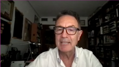 Imagen de Miguel Lorente Acosta durante el evento.