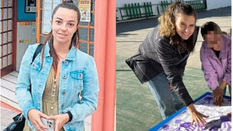 Uxía García y Laura Cárdenes ganaron una plaza por el cupo reservado a personas con discapacidad. DA