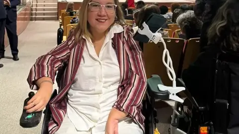 Imagen de Laura Sánchez Laura Sánchez en el acto de celebración del Día Internacional de las Personas con Discapacidad el pasado 3 de diciembre