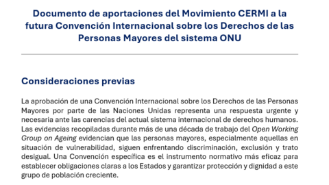 Imagen del documento de aportaciones