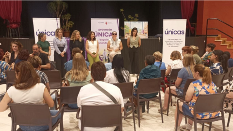Mujeres con discapacidad se reúnen para la inauguración del 5º taller del proyecto únicas