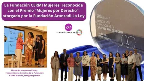 Infografía donde aparecen dos imágenes: una de ellas el premio recibido y otra con los diferentes premiados