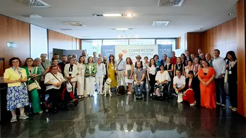 Imagen de parte de los congresistas de los CERMIS