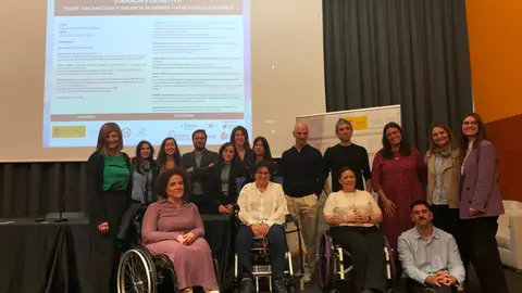 Imagen de la Jornada Formativa "MUJER, DISCAPACIDAD Y VIOLENCIA DE GÉNERO. HACER VISIBLE LO INVISIBLE"