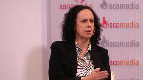 Imagen de Ana Peláez en la entrevista realizada por Servimedia