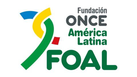 Logotipo de Fundaci&oacute;n ONCE Am&eacute;rica Latina (FOAL)
