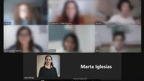 Imagen virtual de la reuni&oacute;n del Consejo de Participaci&oacute;n de Ni&ntilde;as y Adolescentes de FCM.
