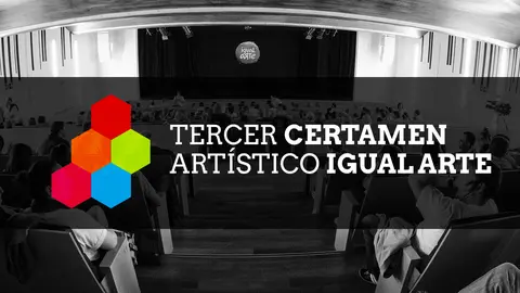 Logotipo del tercer certamen artítico Igual Arte