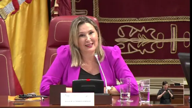 Imagen de la directora general de Discapacidad del Gobierno de Canarias, Dulce Gutiérrez