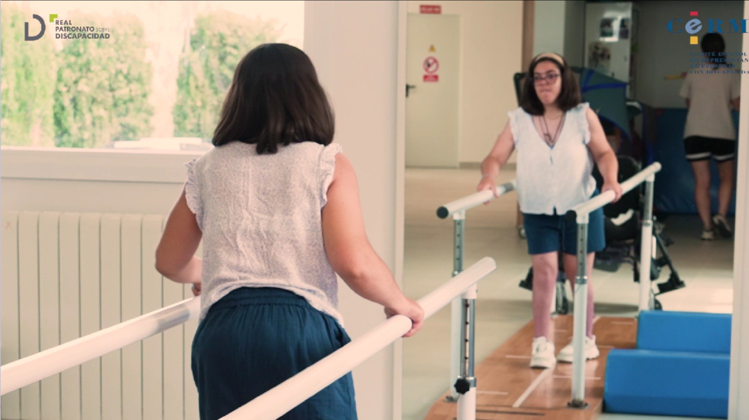 Leandra en el gimnasio