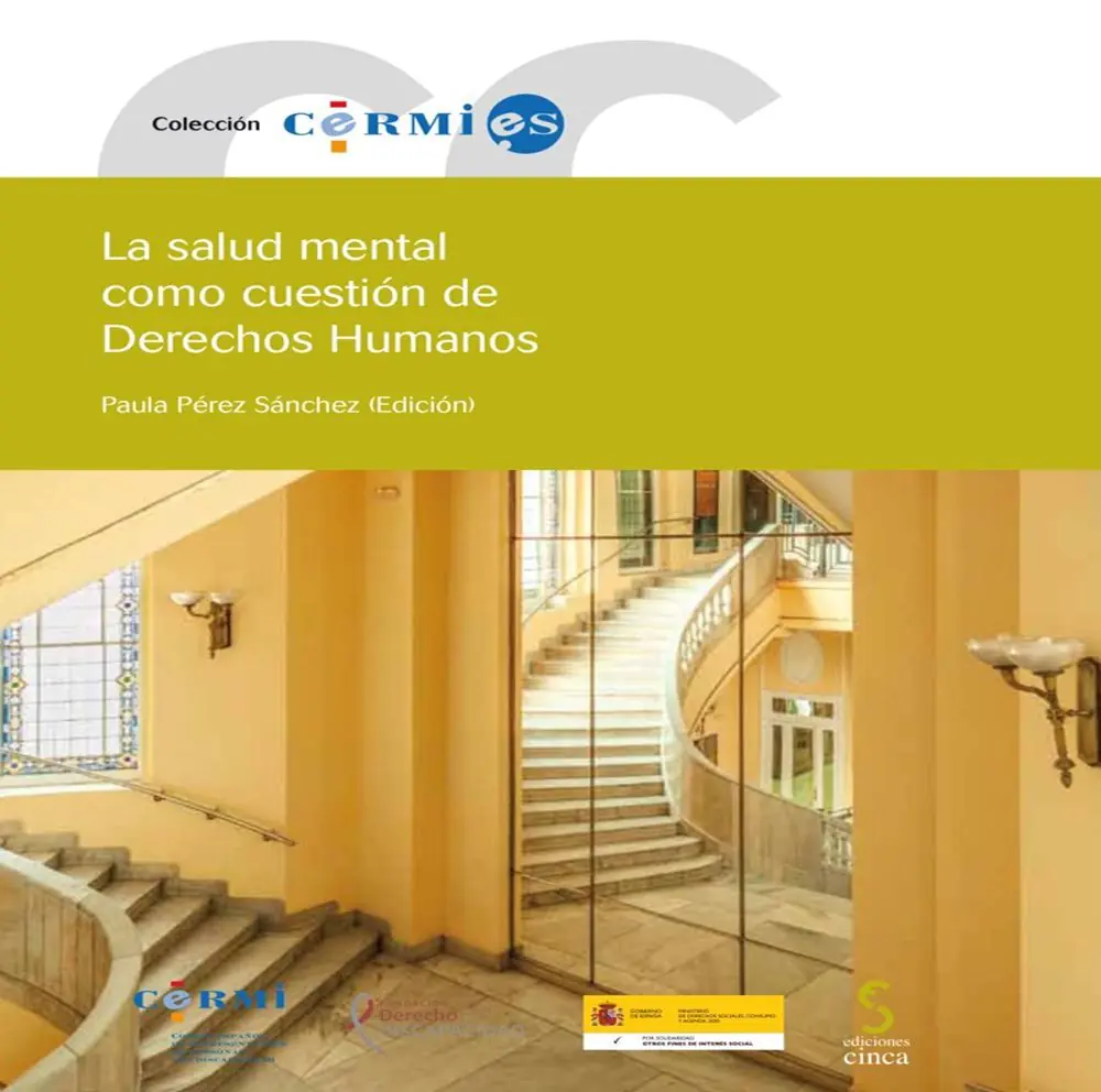 Imagen de la cubierta de la publicación "La salud mental como una cuestión de derechos humanos"