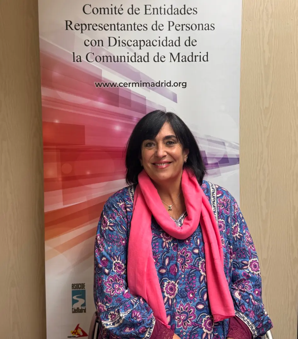 Imagen de Mayte Gallego, presidenta de CERMI Madrid